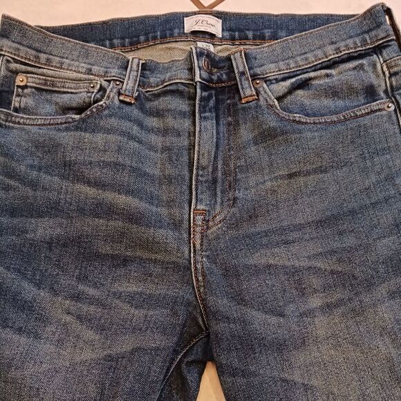 J CREW Men's Jeans Straight Fit 770  Kurabo Blue Denim 30 x 30 - Picture 10 of 16